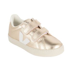 Veja Leather Sneaker, Gold